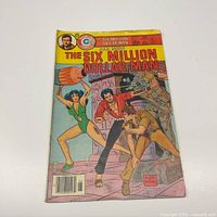 Front cover of The Six Million Dollar Man #9