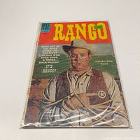 Front cover of bagged Rango #1 comic