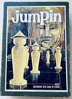 Front of Jumpin game box showing cover art and title