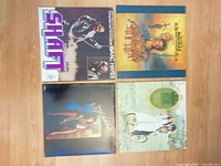 Front covers of all four LPs