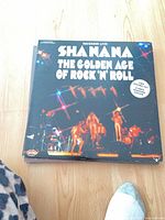 Front cover of Sha Na Na “The Golden Age of Rock ’N’ Roll” live album