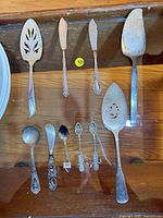 All 10 utensils laid out