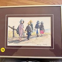 Framed print full view