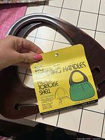 Front view showing both handles and original yellow tag