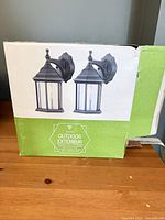 Retail box showing pair of lanterns