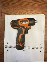 Left side view of Ridgid cordless impact driver