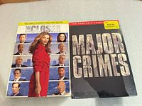 Front covers of both DVD box sets