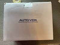 outer white Auto-Vox branded box