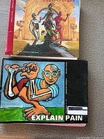 Front covers of both books