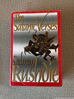 Front cover of The Satanic Verses hardcover book