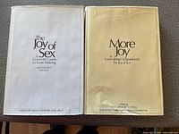 Front covers of both books with dust jackets