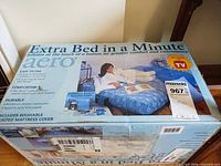 Front of box showing product image and features