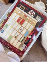 Stack of Kirkland Signature gift tag sheets inside tote