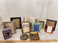 Group shot of all picture frames