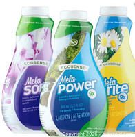 Front labels of all three sealed bottles