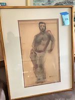 Full framed artwork showing entire piece