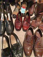 Group shot of all six pairs showing styles and colors
