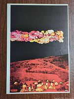 Full view of Peter Max poster showing image content and borders
