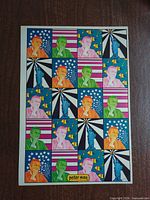 Full view of the Peter Max poster showing entire design