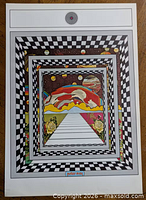 Full view of Peter Max poster front