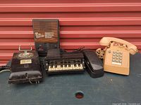 Group shot of all phones and answering machine