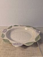 Top angle showing full bowl and decorative rim