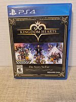 Front view of PS4 Kingdom Hearts: The Story So Far case