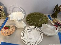 All five items arranged together