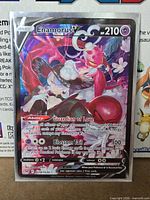 Front of Enamorus V TG18/TG30 card in sleeve