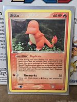 Front of Ditto 61/113 card in sleeve