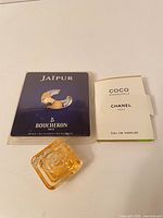 Overview of all three fragrance items