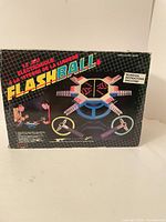 Front view of Flashball boxed game