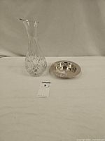 Carafe and coaster together