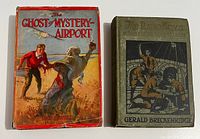 Front covers of both books showing titles, authors and artwork