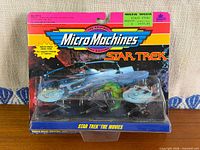 Front view of sealed Micro Machines Star Trek The Movies Collection #2 pack