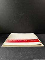 Front cover of "Visions and Victories" catalogue