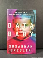 Front view of hardcover book with dust jacket