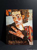 Front cover featuring Egon Schiele self-portrait and title