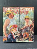 Front cover of Impressionism book showing title and artwork
