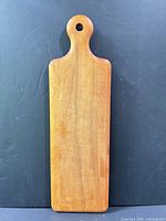 Front view of JK Adams wooden serving board