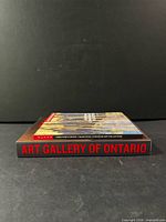 Spine view of AGO book showing title