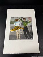 Full view of unframed print on white background