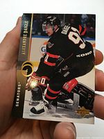 Front of Alexandre Daigle Senators card