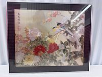 Front view of framed print showing full artwork, matting and frame