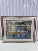 framed Renoir print full frontal view