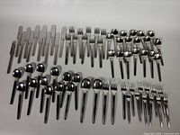 Full layout of all 66 pieces showing counts and types