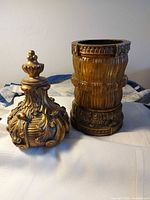 Both resin pieces side by side showing overall form