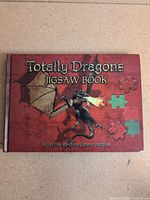 Front cover of Totally Dragons Jigsaw Book