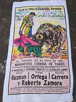 Full view of towel showing complete graphic and text