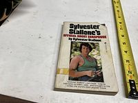 Front cover showing title, author, and Stallone image